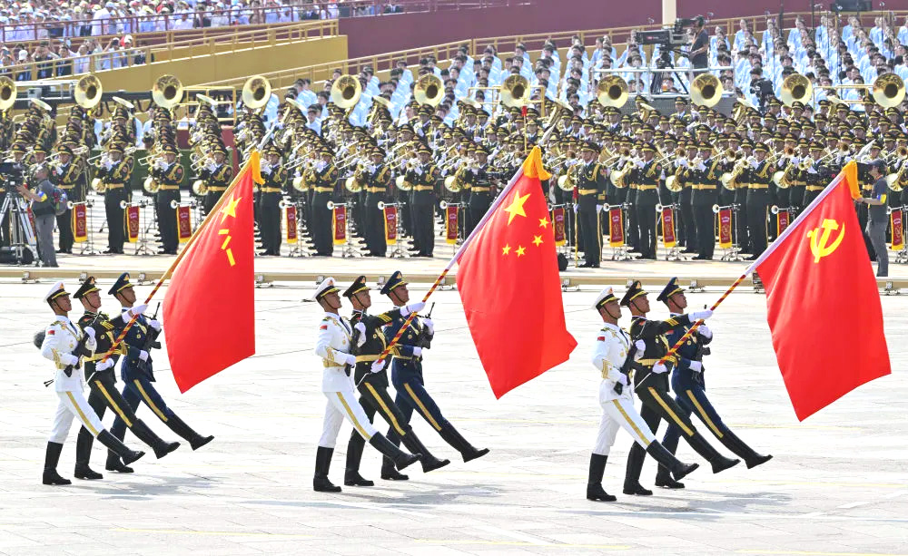 中國人民抗日戰(zhàn)爭暨世界反法西斯戰(zhàn)爭勝利80周年閱兵